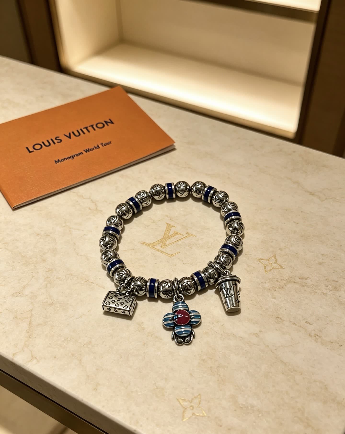 Louis Vuitton Monogram World Tour Bracelet